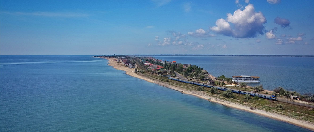 Dniester Liman Spit Carolino-Bugaz. Favorite place to relax.
