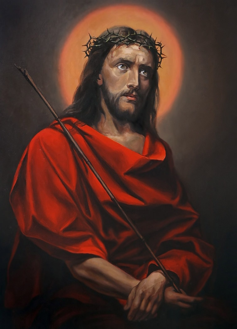 Serg Buczacki. Ecce Homo. Obraz olejny Serg Buczacki. Ecce Homo. Obraz olejny