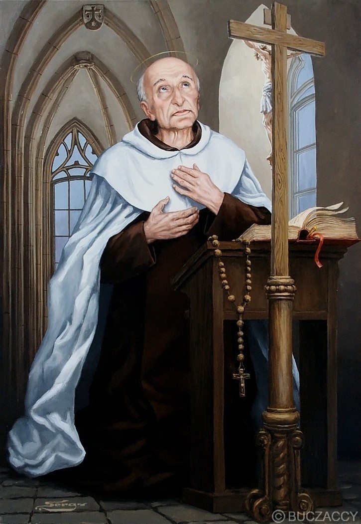 Serg Buczacki. Św. Rafał Kalinowski. Obraz olejny Serg Buczacki. Św. Rafał Kalinowski. Obraz olejny
