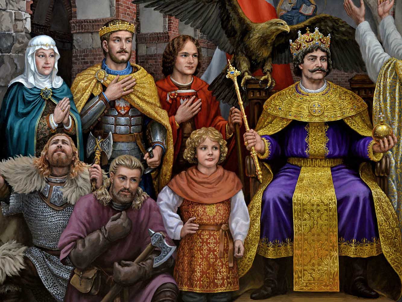 Serg Buczacki. Pierwsza dynastia króli polskich. Millennium Królestwa Polskiego, Koronacja Bolesława I Chrobrego.
